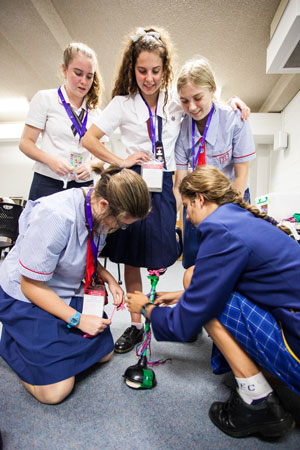 students with prosthetic limb