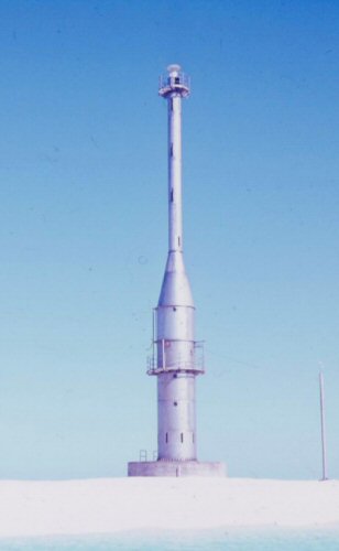 stainless steel lighthouse