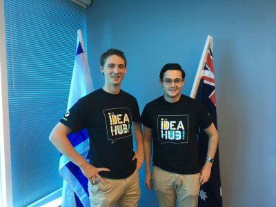 UQ Idea Hub students in Tel Aviv