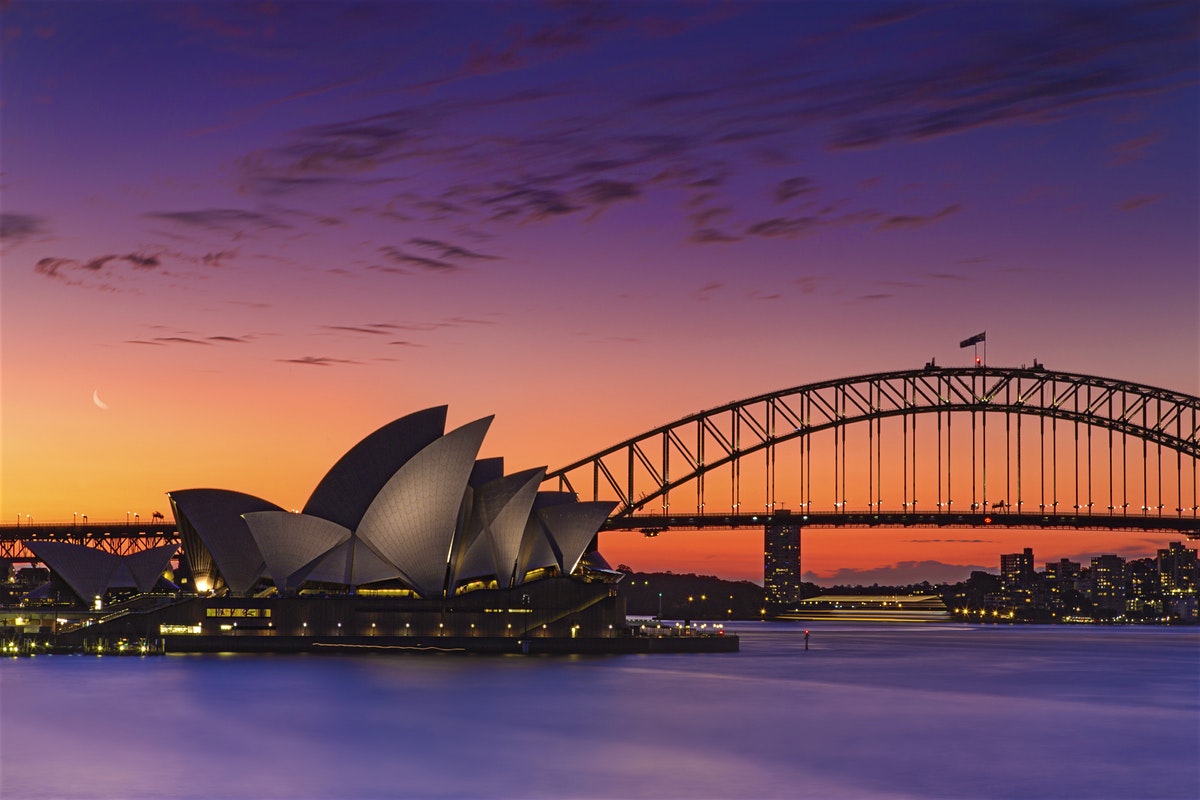 Sydney Opera House and Harbour Bridge