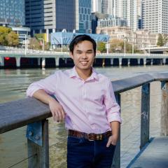 UQ student Eagle Ngo