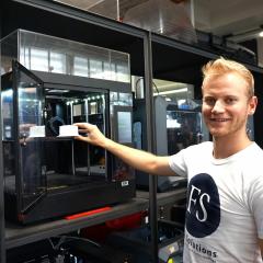 Fiffy Solutions founder Julian Stein at UQ Innovate