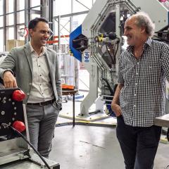 Dr Mehdi Serati and Prof David Williams