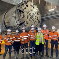 cross rive rail project team