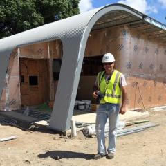 Andrew Lane on site at Synapse Cairns