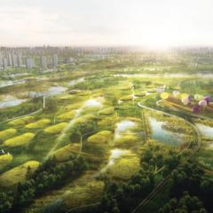 artist impression of building landscape