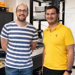 Dr Joel Carpenter and Dr Mickael Mounaix