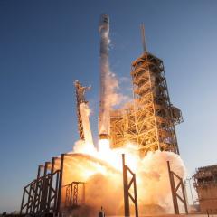 Falcon 9 launch in March 2017. Image: SpaceX/flickr