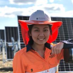 Engineering and Arts student Josephine Tuntomo