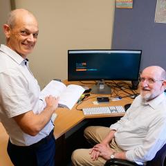 Associate Professor Mark Utting and Professor Ian Hayes