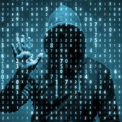 stock image - cyber