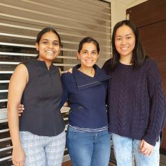 Karminee Karuna and Karen Zhou