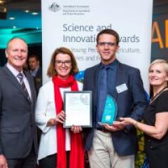 Dr Stephen Tait won an award for his research on biogas uses on pig farms