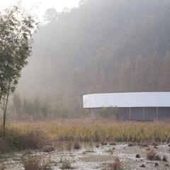 image of a building in rural landscape