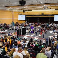robotics championships crowd